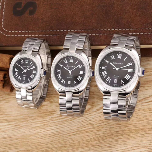 カルティエ時計正面デザイン